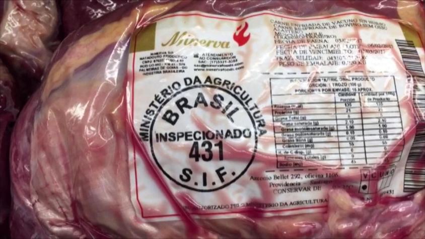 Agricultura asegura que "no hay constancia" de que haya carne brasileña adulterada en Chile
