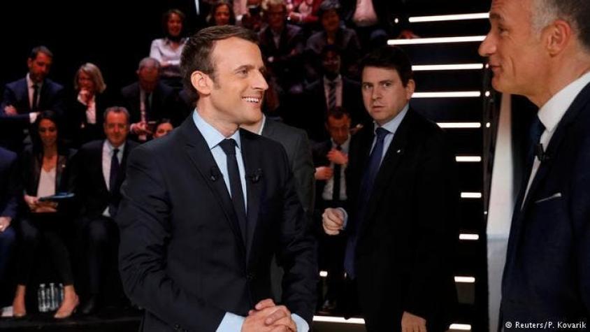Macron, vencedor del primer debate electoral en Francia, según los sondeos