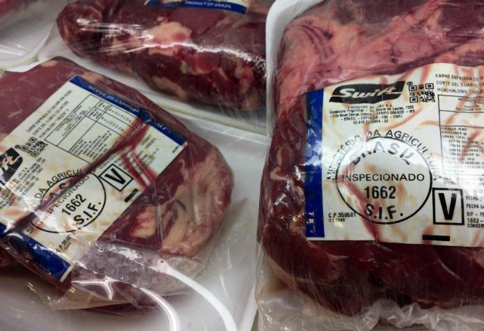 SAG modifica restricción de importación a carne brasileña