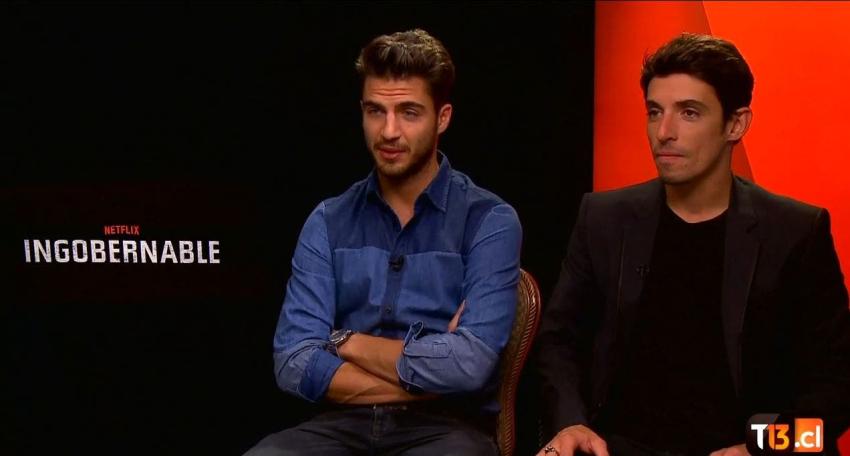 "Ingobernable": Maxi Iglesias y Alberto Guerra anticipan el estreno de la nueva serie de Netflix