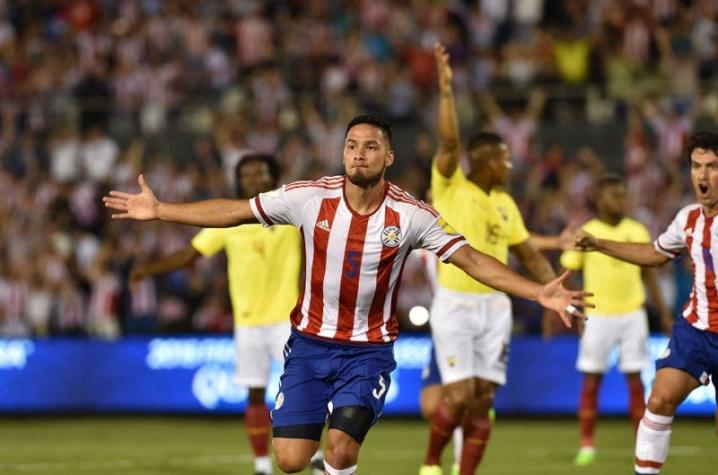 Paraguay vence a Ecuador y acecha a Chile en las Clasificatorias rumbo a Rusia 2018