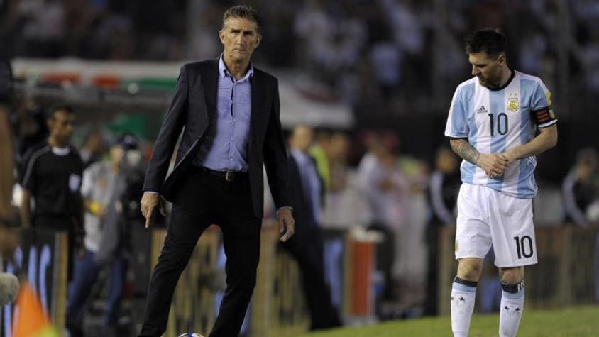 Edgardo Bauza da explicaciones por su curioso análisis tras triunfo de Argentina ante Chile