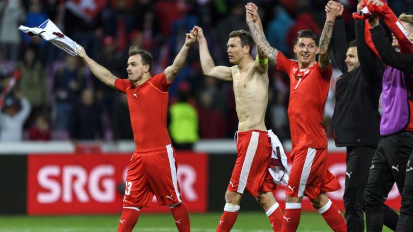 Suiza gana a Letonia y continúa invicta en clasificatorias europeas para Rusia 2018