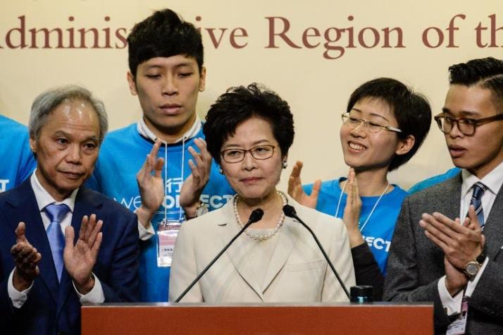 Carrie Lam, una nueva líder para Hong Kong frente a la división política y social