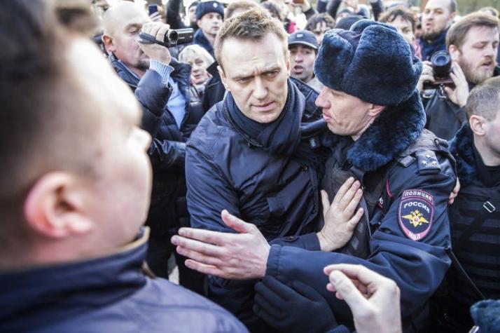 Rusia: Dirigente opositor es condenado a 15 días de detención
