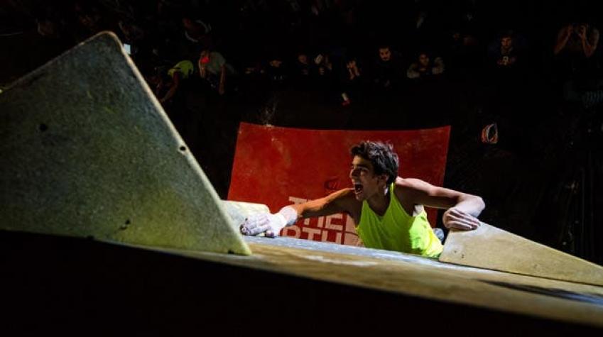 Chilenos acaparan podio del campeonato de escalada más importante de Sudamérica