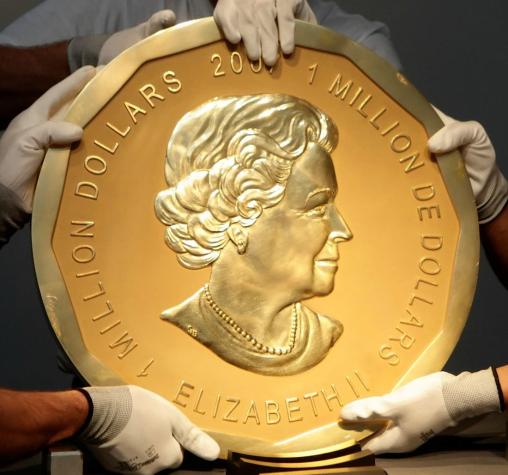 En Berlín roban medalla de oro puro avaluada en US$ 4 millones