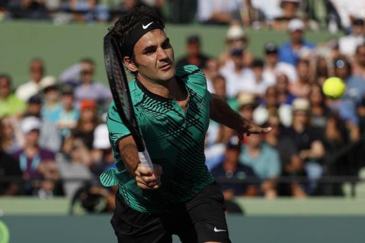 Federer vence al checo Berdych y avanza a semifinales del Masters 1000 de Miami