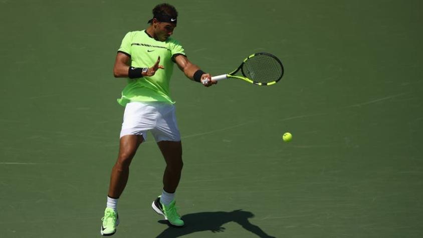 Rafael Nadal vence al italiano Fognini y jugará su quinta final del Masters 1000 de Miami