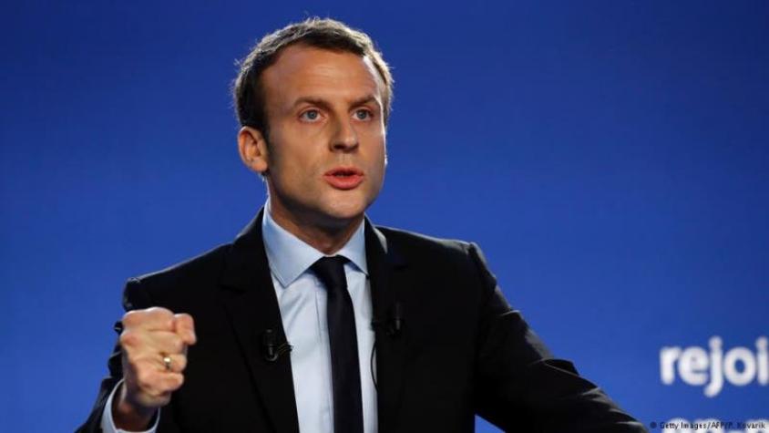 Macron ataca el proyecto económico de Le Pen en debate presidencial en Francia