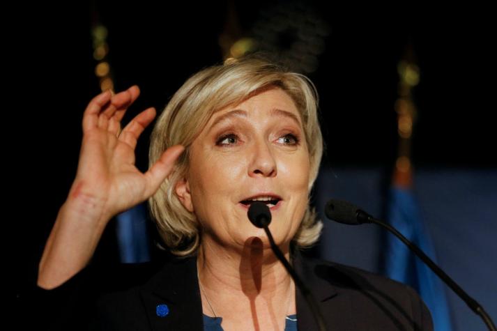 Ultraderechista Le Pen celebra "resultado histórico" en presidenciales francesas