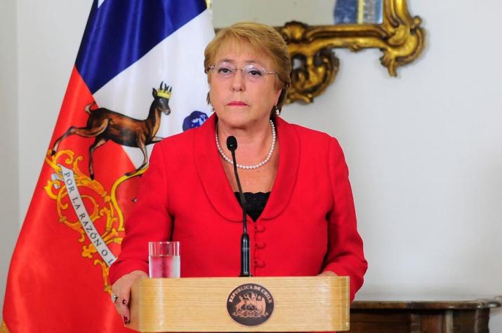 Adimark: aprobación a gestión de Bachelet alcanza un 25%