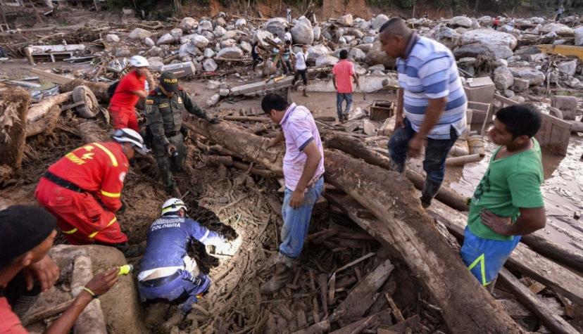 Tragedia en Colombia: Alud deja 254 muertos y búsqueda de sobrevivientes es frenética