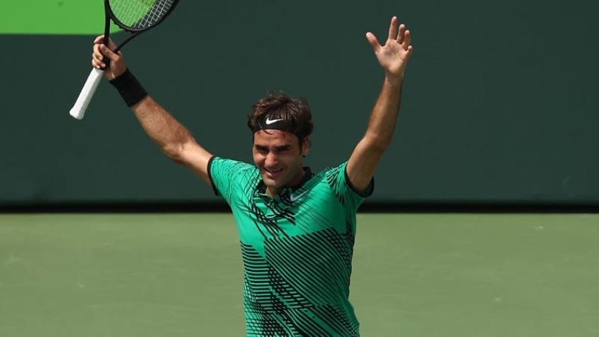 Roger Federer gana su tercer Masters 1000 de Miami tras vencer a Rafael Nadal