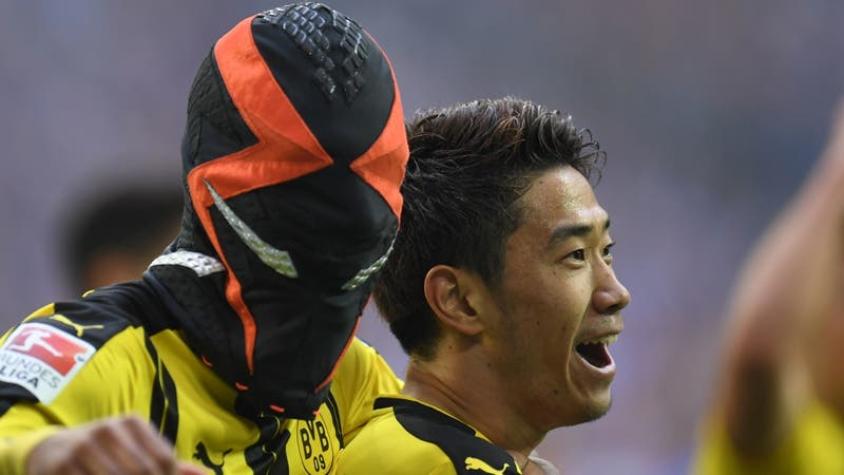 Polémica en Alemania por máscara que lució Aubameyang con Borussia Dortmund