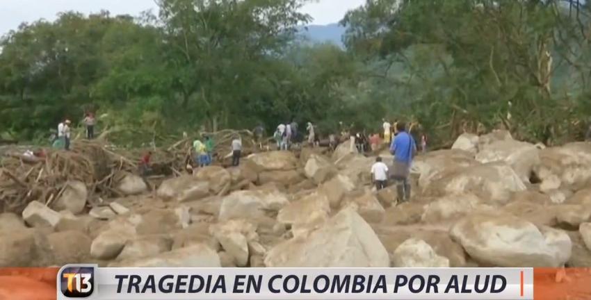 [VIDEO] Tragedia en Colombia por alud