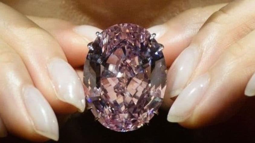 Cómo el diamante "La Estrella Rosa" se convirtió en la piedra preciosa más cara del mundo