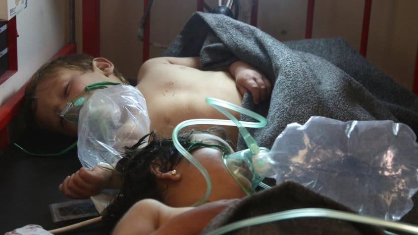 Siria: las impresionantes imágenes del presunto ataque químico en Khan Sheikhoun