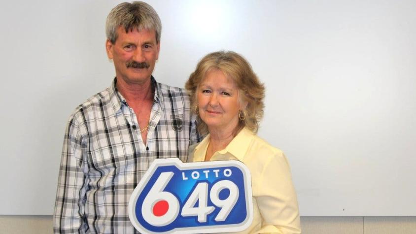 La afortunada pareja canadiense que ganó la lotería... por tercera vez