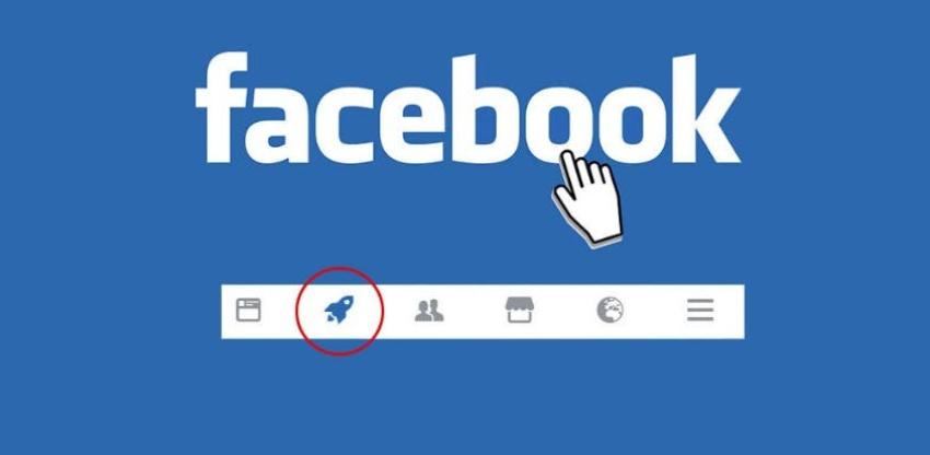 ¿Ves un cohete en la barra azul de Facebook? Descubre para qué sirve este nuevo botón