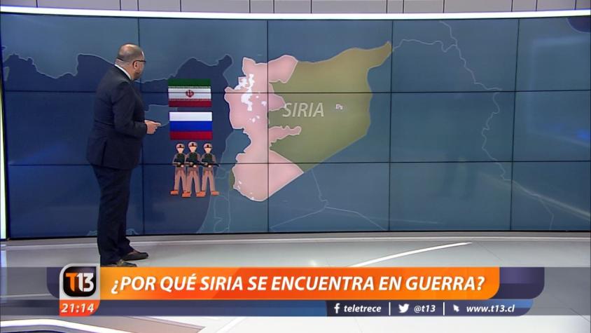 [VIDEO] Carlos Zárate explica ¿Por qué Siria se encuentra en guerra?