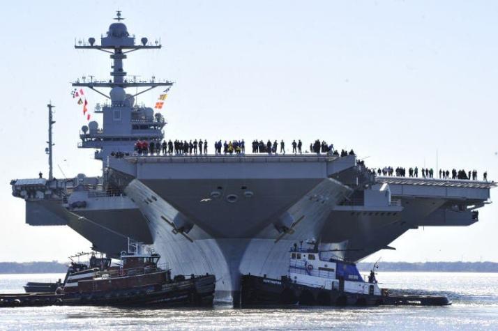 Portaaviones de Estados Unidos llegará al Mar de Japón en "cuestión de días"