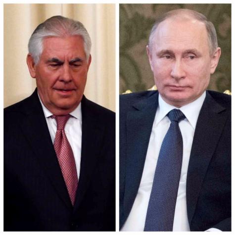 Tillerson tras reunión con Putin: "Hay un bajo nivel de confianza entre nuestros países"