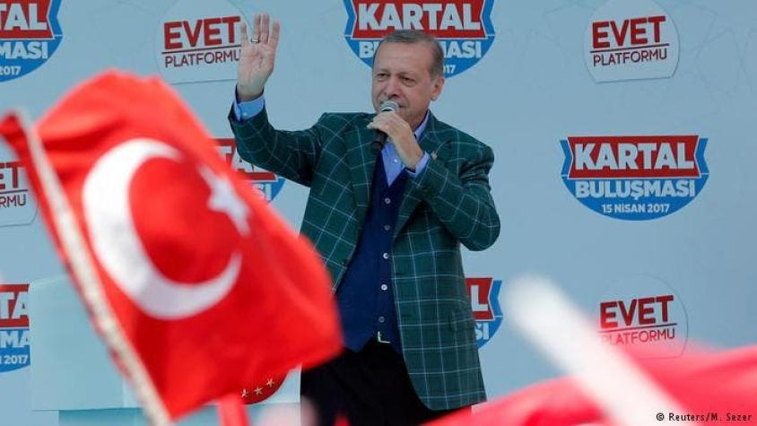 Erdogan: victoria del "sí" en el referendum abriría camino a la pena de muerte