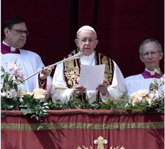 Urbi et Orbi: Papa Francisco implora por la paz en Siria y acabar con el tráfico de las armas