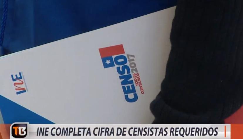 [VIDEO] Censo: INE completa lista de voluntarios requeridos