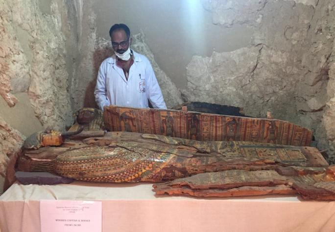 Egipto descubre tumba de 3.000 años de antigüedad de noble