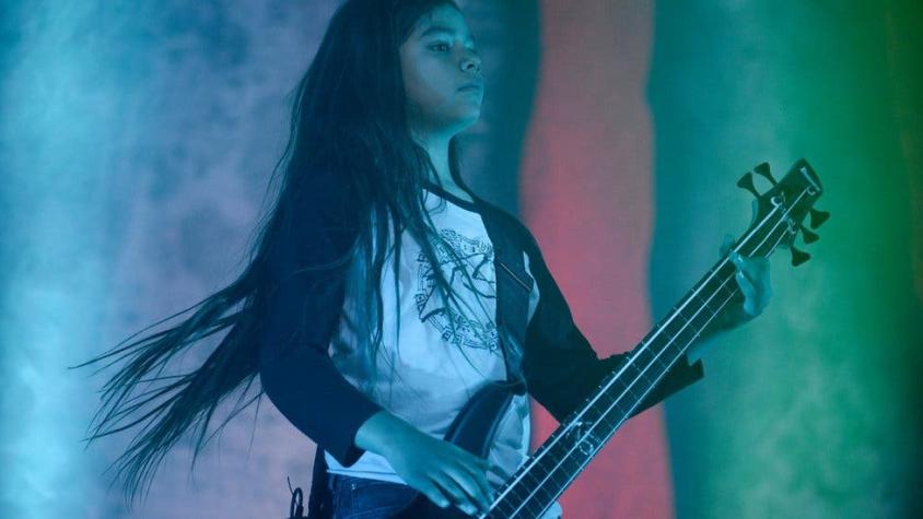 Tye, el hijo de 12 años de Robert Trujillo, de Metallica, y que salió de gira como bajista de Korn