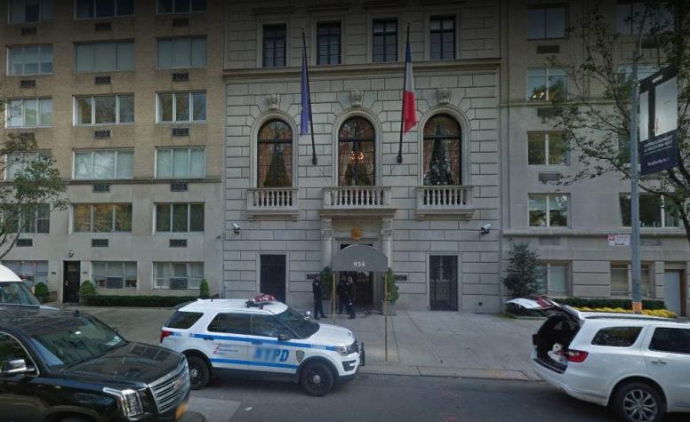 Evacuado consulado de Francia en Nueva York tras amenaza de bomba