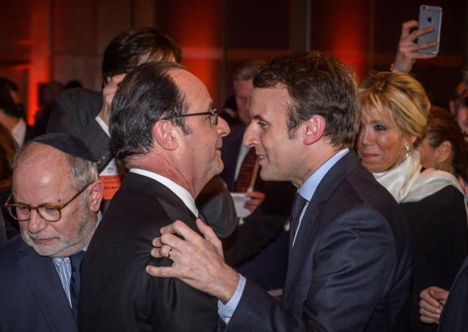 Hollande llama a votar por Macron para evitar el "riesgo" de Le Pen