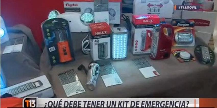 [VIDEO] ¿Qué debe tener un kit de emergencia?