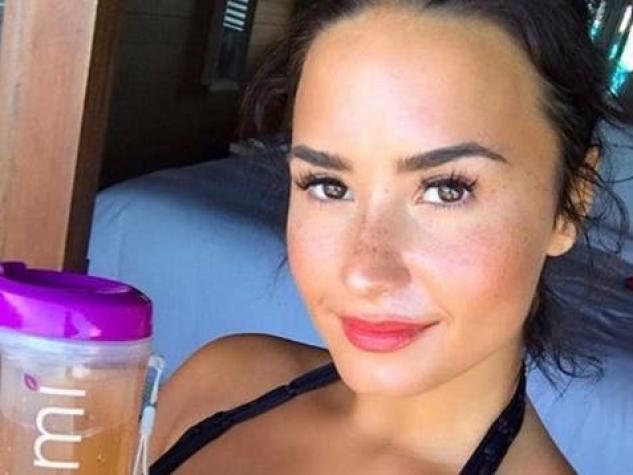 Las comentadas fotos en traje de baño que Demi Lovato subió a Instagram