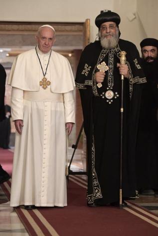 Papa Francisco en Egipto: "Ninguna violencia puede ser perpetrada en nombre de Dios"