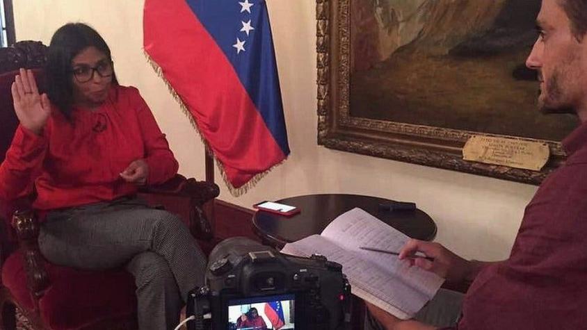 Delcy Rodríguez, canciller de Venezuela conversó con BBC Mundo: "No reconozco un gran descontento"