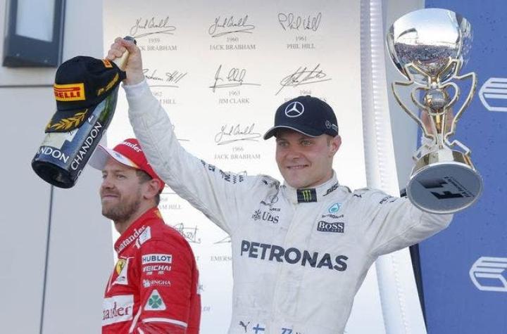 Finlandés Valtteri Bottas con la escudería Mercedes gana el Gran Premio de Rusia