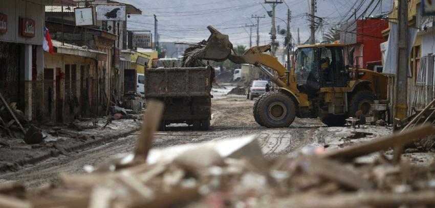 MOP comenzó obras de limpieza en Chañaral