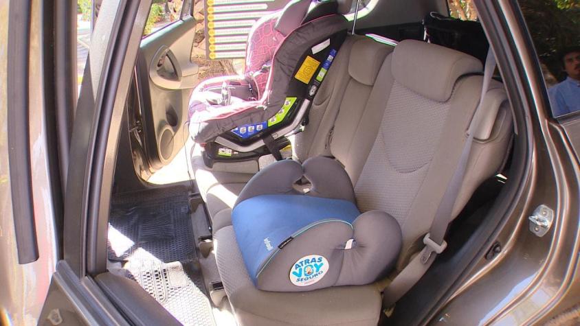 Conaset ve con "preocupación" el no uso de sillas de retención infantil en vehículos