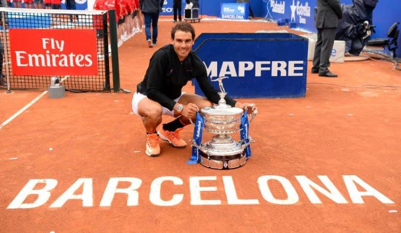 Rafael Nadal aparece en el quinto lugar del Ranking ATP tras título en Conde de Godó