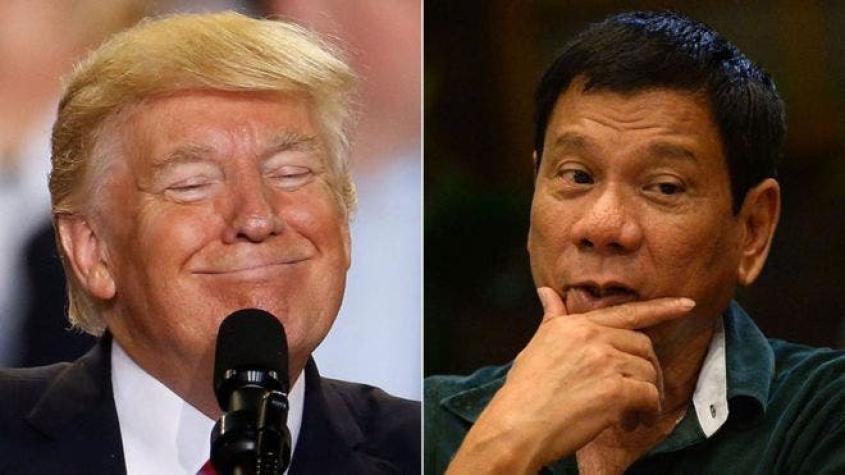La polémica invitación de Donald Trump al presidente de Filipinas, Rodrigo Duterte