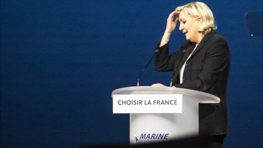Acusan a Marine Le Pen de plagiar el discurso de Francois Fillon