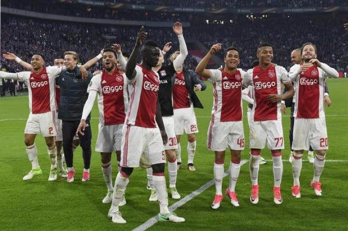 Ajax golea al Lyon y sueña con la final de la Europa League