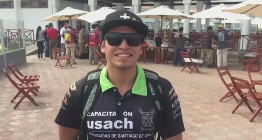 [VIDEO] El saludo del "Pato" Cabrera a D13 Motos antes del Baja Inka 2017