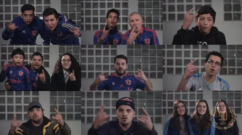 [VIDEO] #NuncaFuimosSolo11: La arenga de la “U” para intentar revertir la llave ante Corinthians