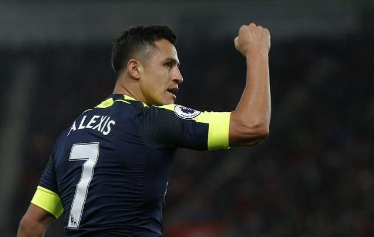 [VIDEO] Alexis Sánchez anota golazo en duelo del Arsenal ante Southampton