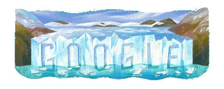 Google "congela" su doodle para celebrar al Parque Nacional Los Glaciares