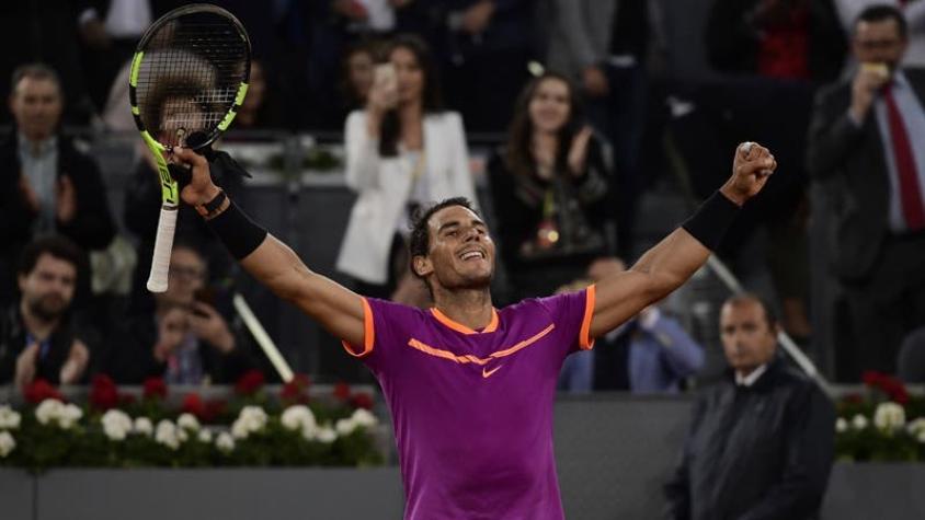 Rafael Nadal aplasta a Kyrgios y avanza a cuartos en el Masters 1000 de Madrid